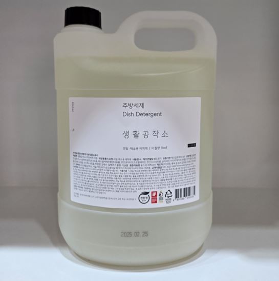 생활공작소 주방세제 자몽4리터